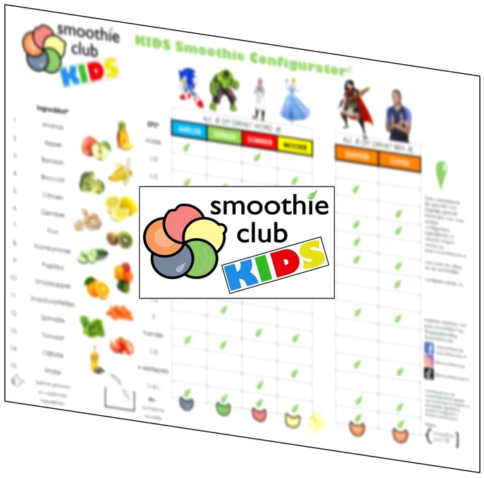 KIDS Smoothie Configurator
